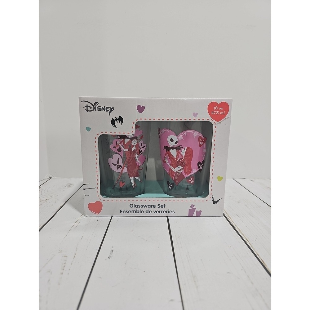 Zak Designs Nightmare before Christmas 2Pk‎ Glass